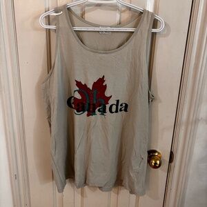 Vintage Canada mens tank top